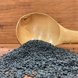 Lenteja caviar
